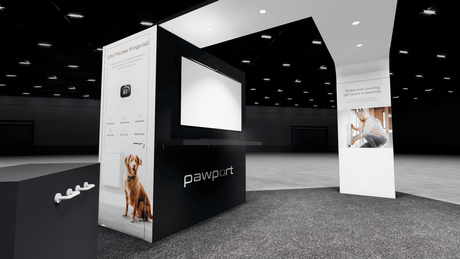 Chicago trade show exhibit rental company 20x20 IFT  expo booth rental