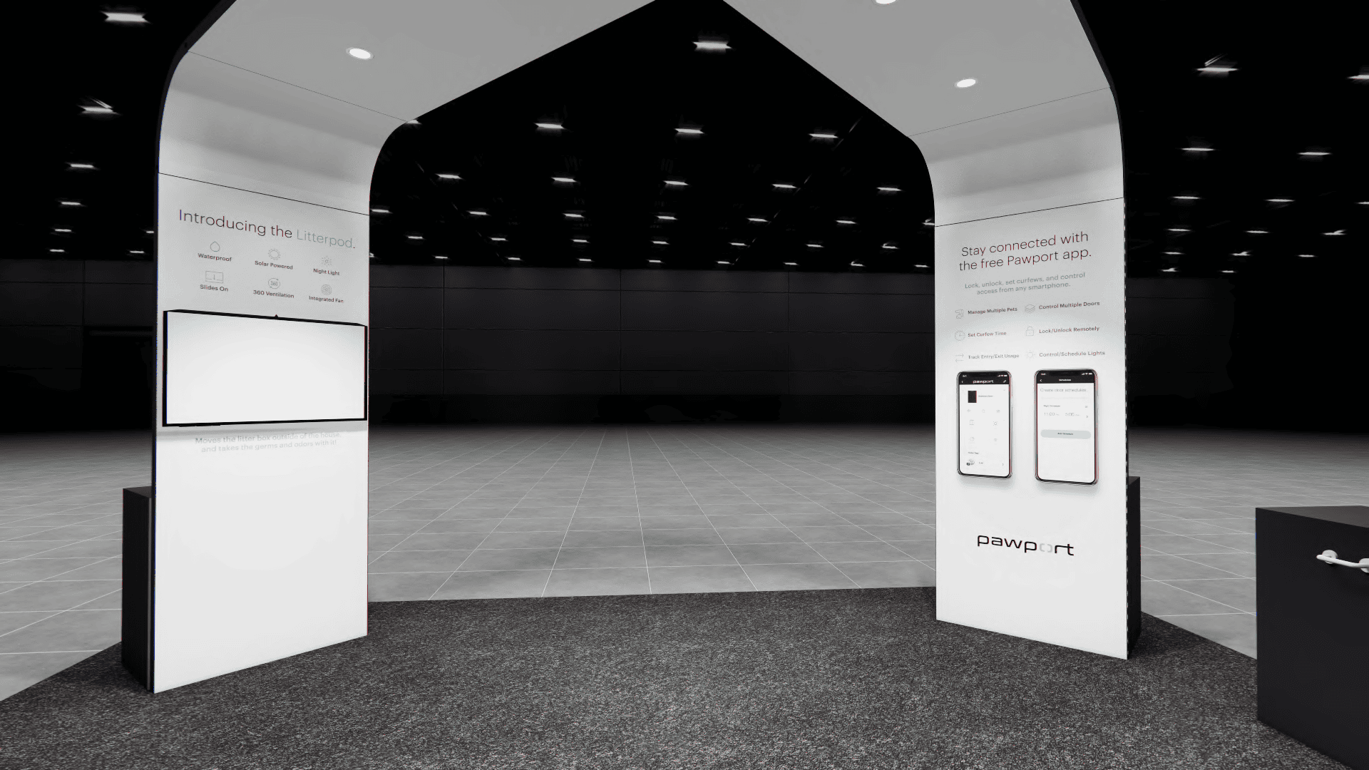 Chicago trade show exhibit rental company 20x20 IFT  expo booth rental