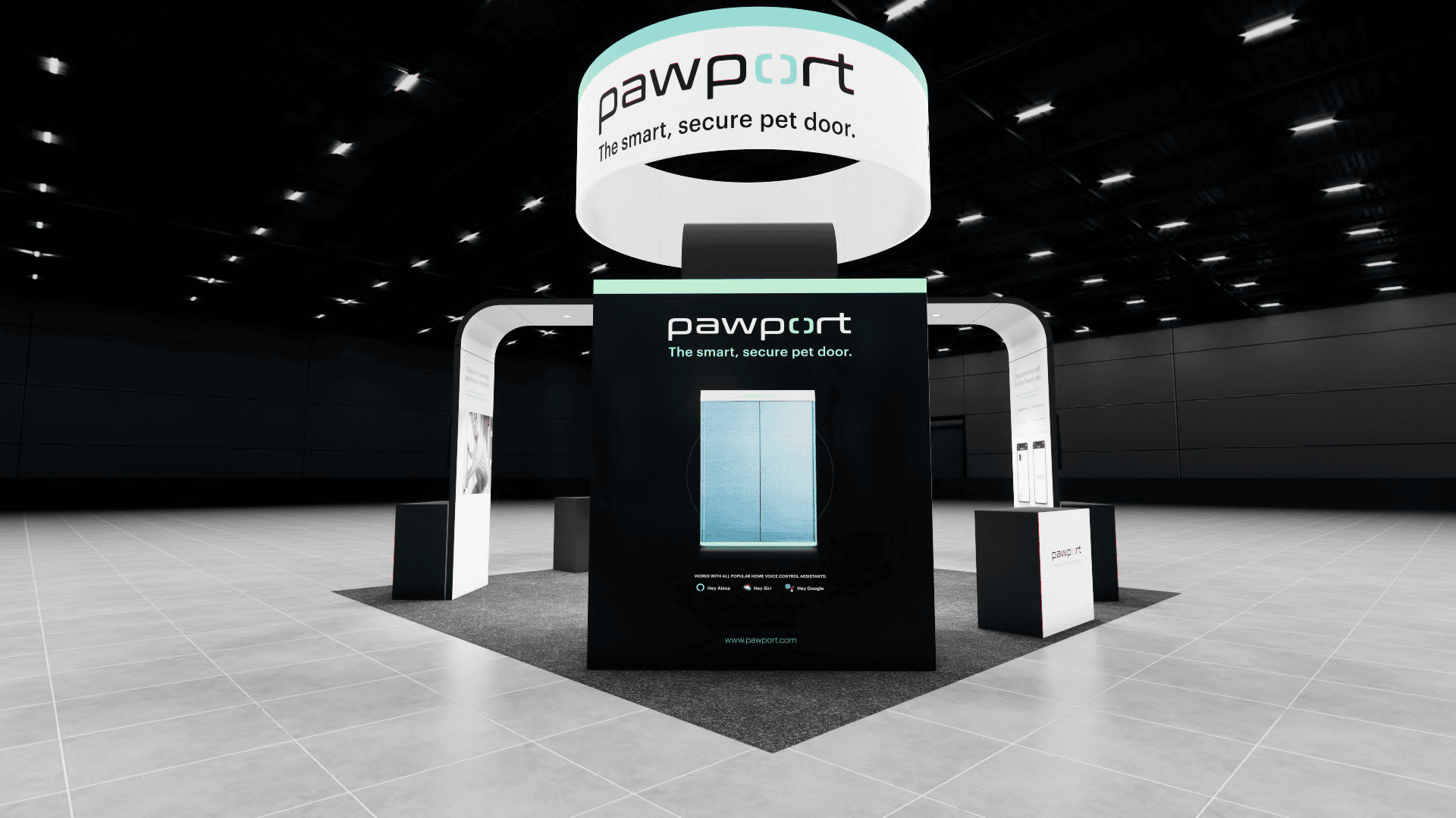 Chicago trade show exhibit rental company 20x20 IFT  expo booth rental