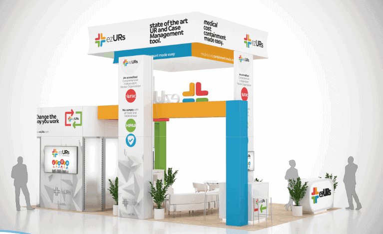 20 x 30 Trade Show Exhibit Rental