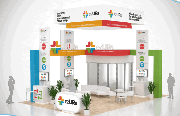 20 x 30 Trade Show Exhibit Rental