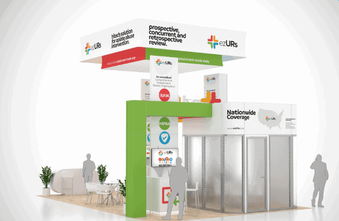 20 x 30 Trade Show Exhibit Rental