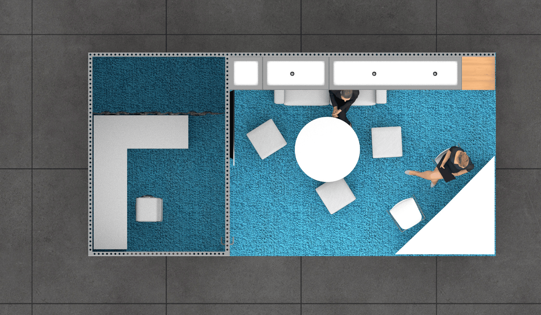 10 x 20 JCK las Vegas trade show exhibit rental