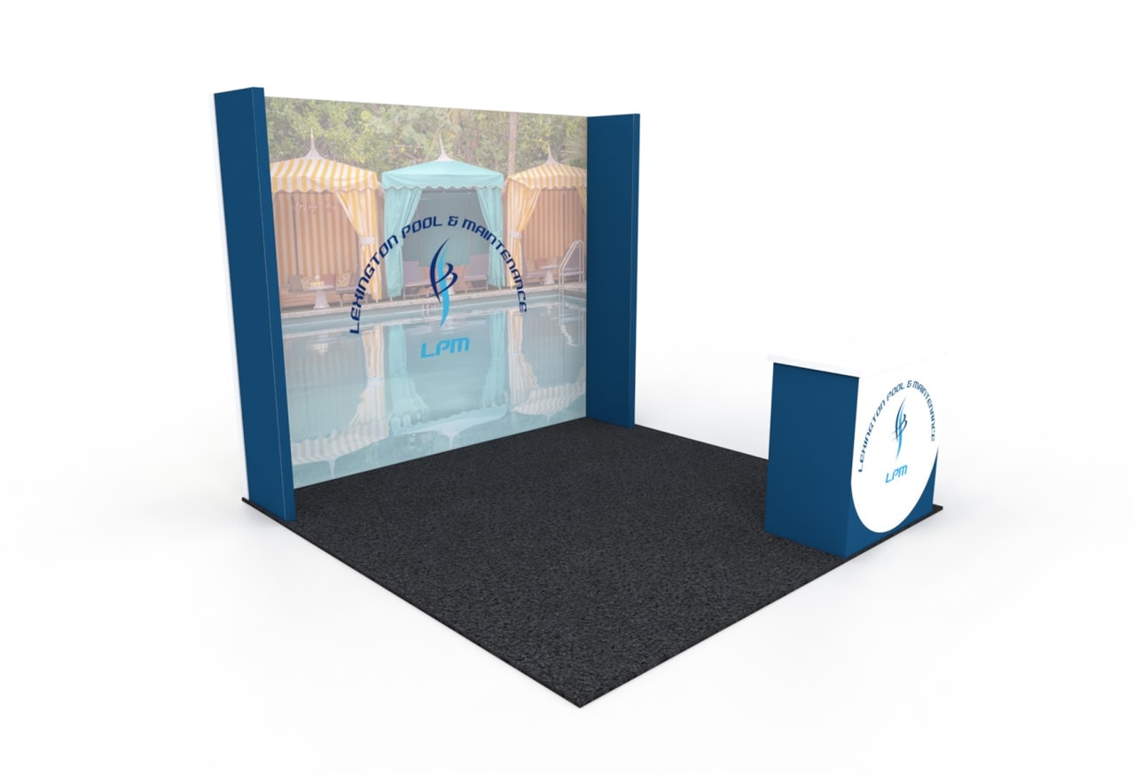 2021 Las Vegas Trade Show Booth Rental Starter Package 1