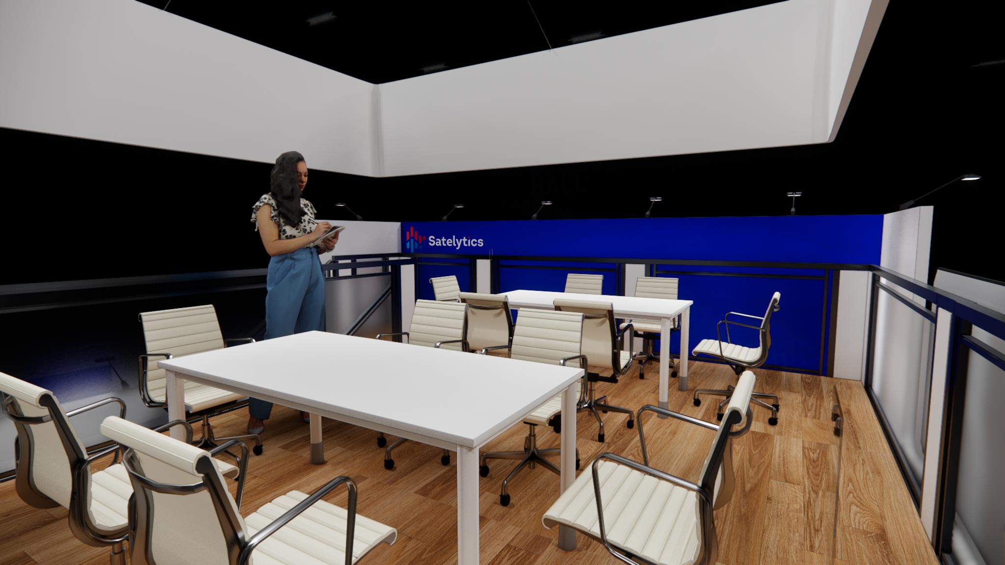 20x40 Trade Show Double Deck Booth Rental