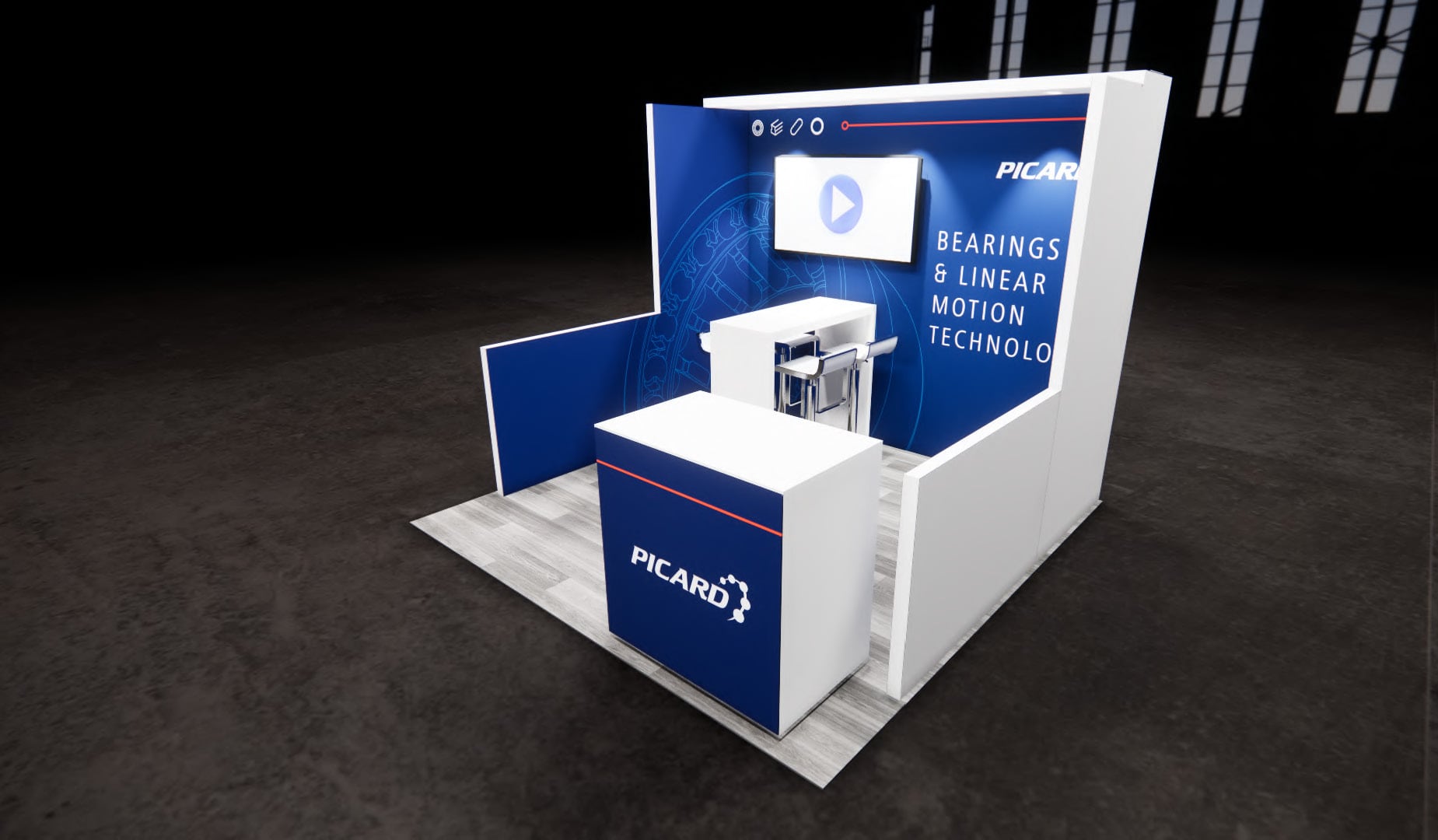 SEMA Las Vegas Trade Show Booth Rental 10 x 10