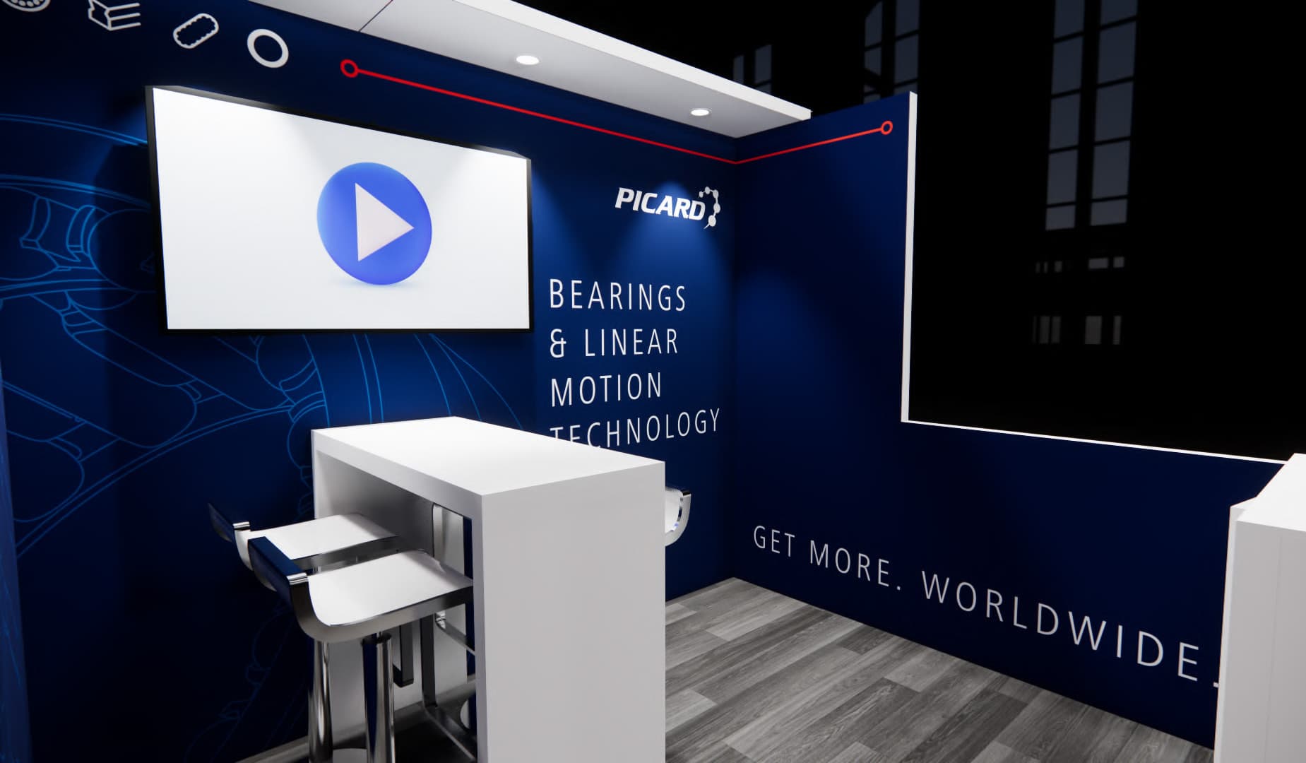 SEMA Las Vegas Trade Show Booth Rental 10 x 10