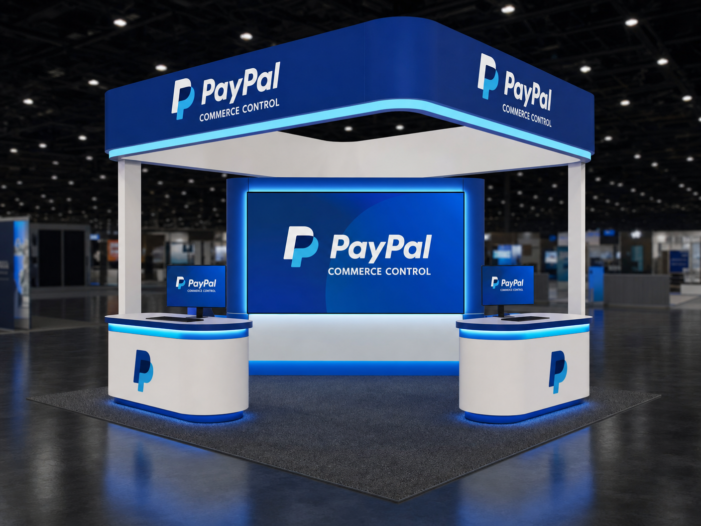 20 x 20 Fort Lauderdale Convention Exhibit Rental 40