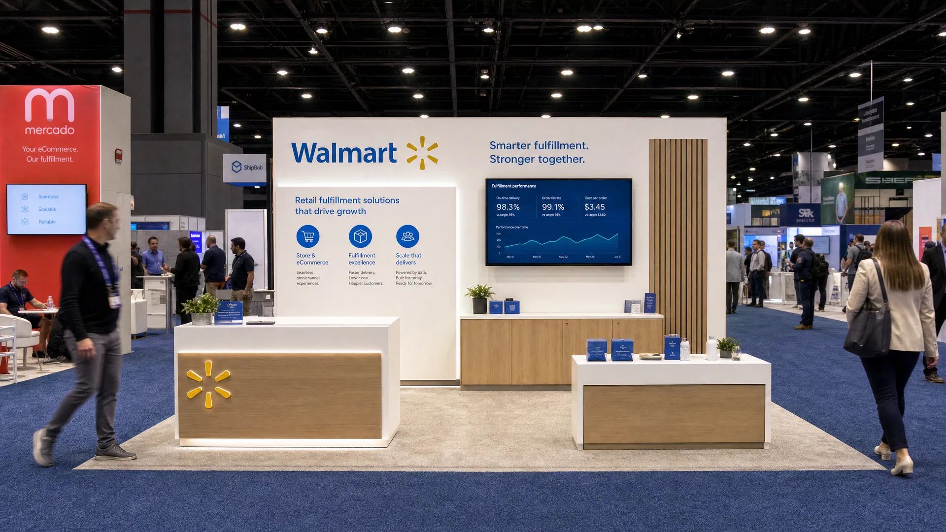 10 x 20 Fort Lauderdale Convention Exhibit Rental 07