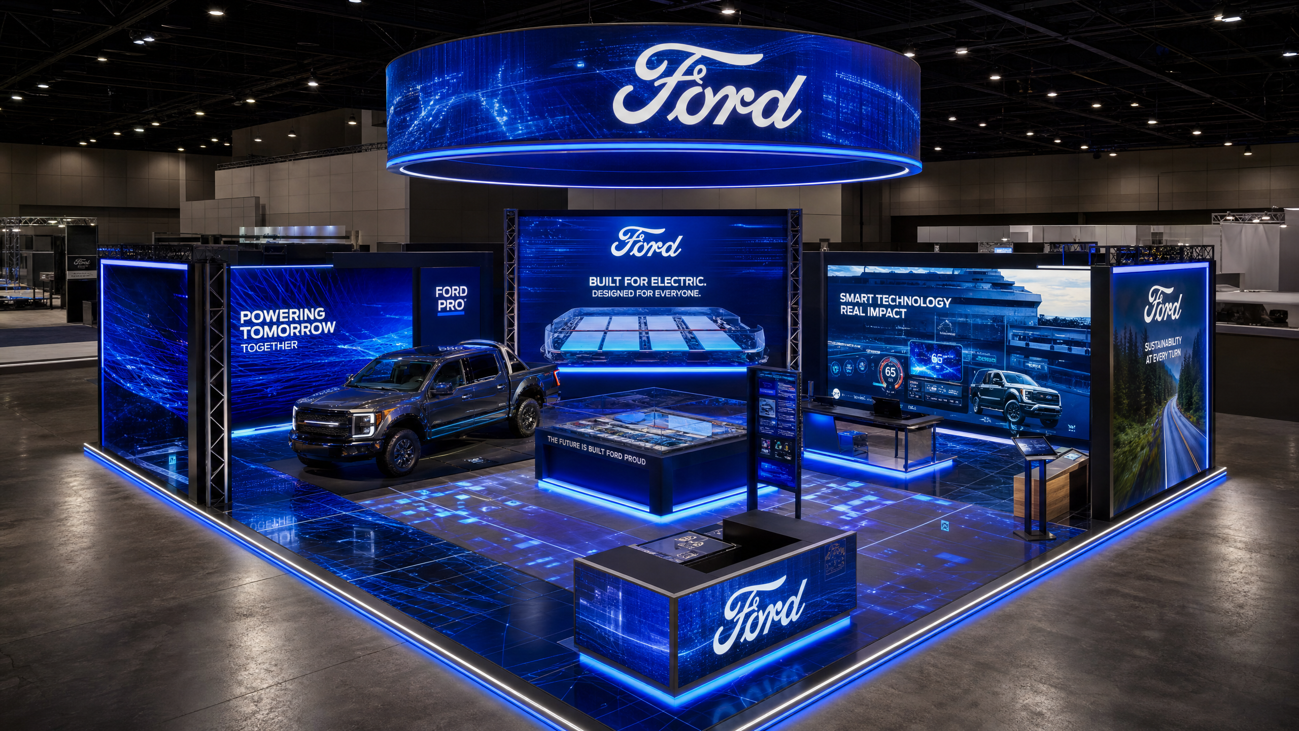 20 x 40 South Florida Expo Exhibit Rental 23