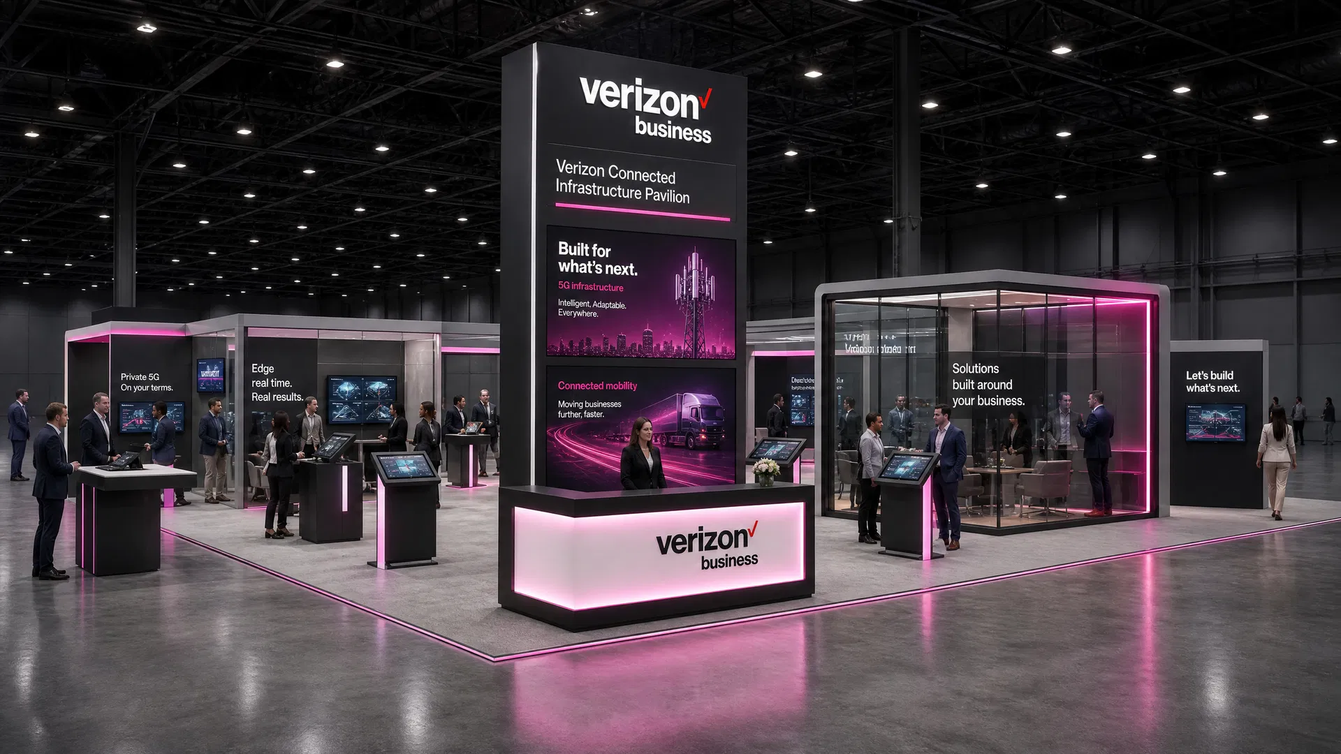 40 x 40 Orlando Expo Booth Rental Rental 07