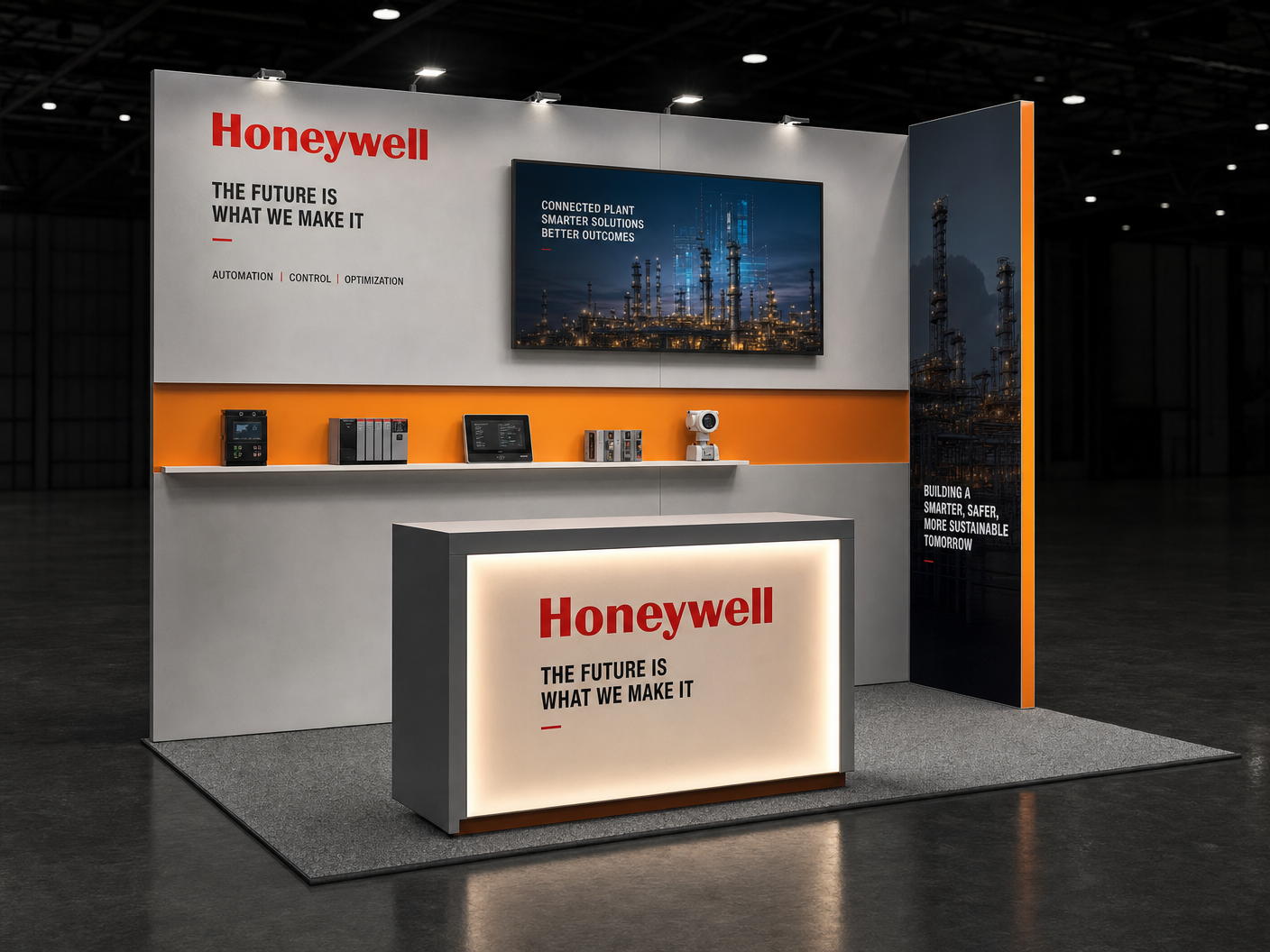 10 x 10 Fort Lauderdale Trade Show Exhibit Rental 45