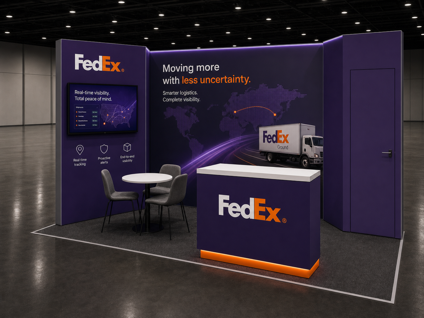 10 x 20 Florida Trade Show Exhibit Rental 33