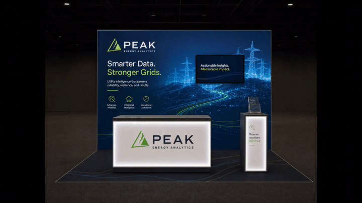 10 x 10 Fort Lauderdale Trade Show Exhibit Rental 21