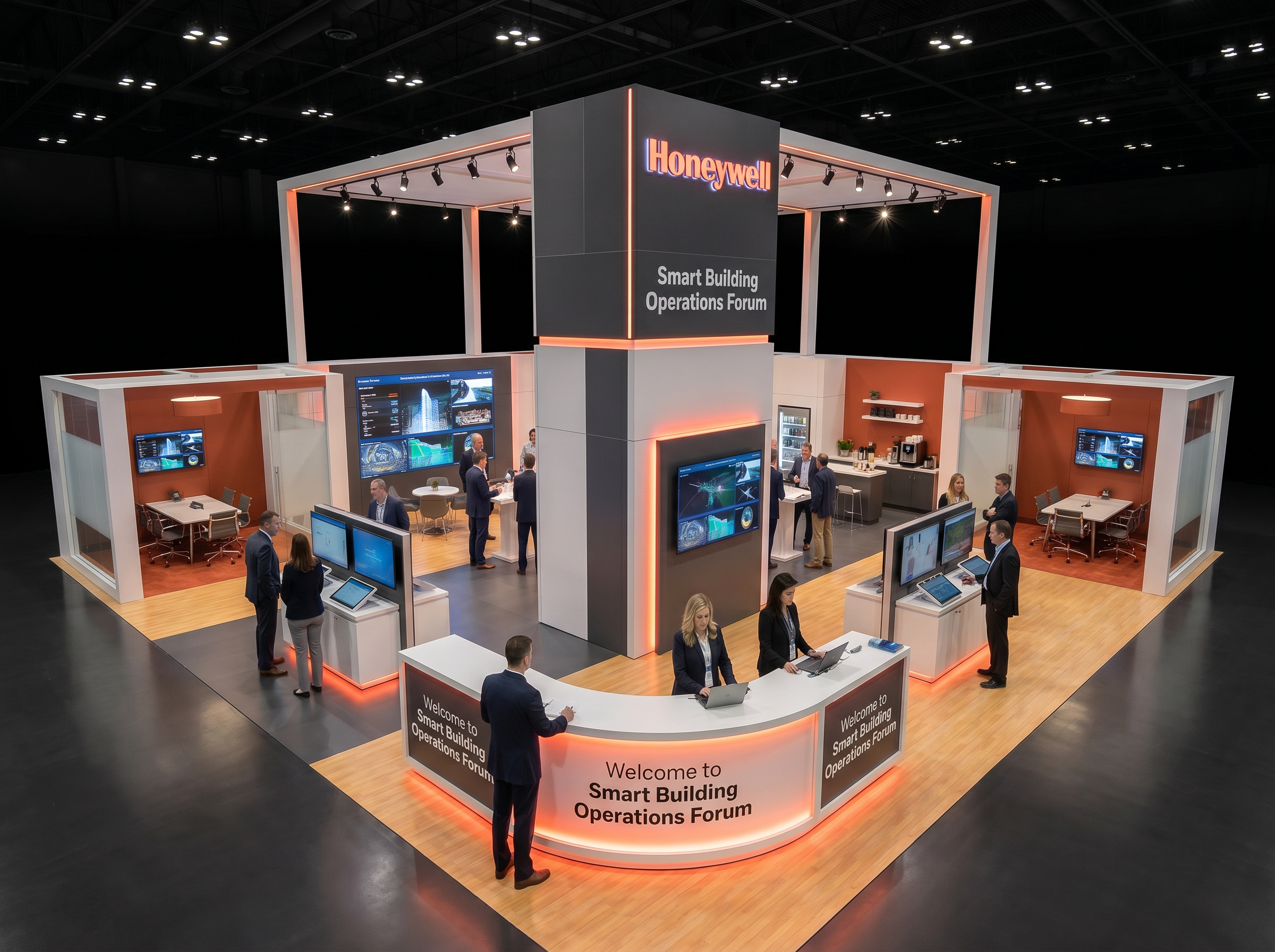 40 x 60 Miami Trade Show Exhibit Rental 20