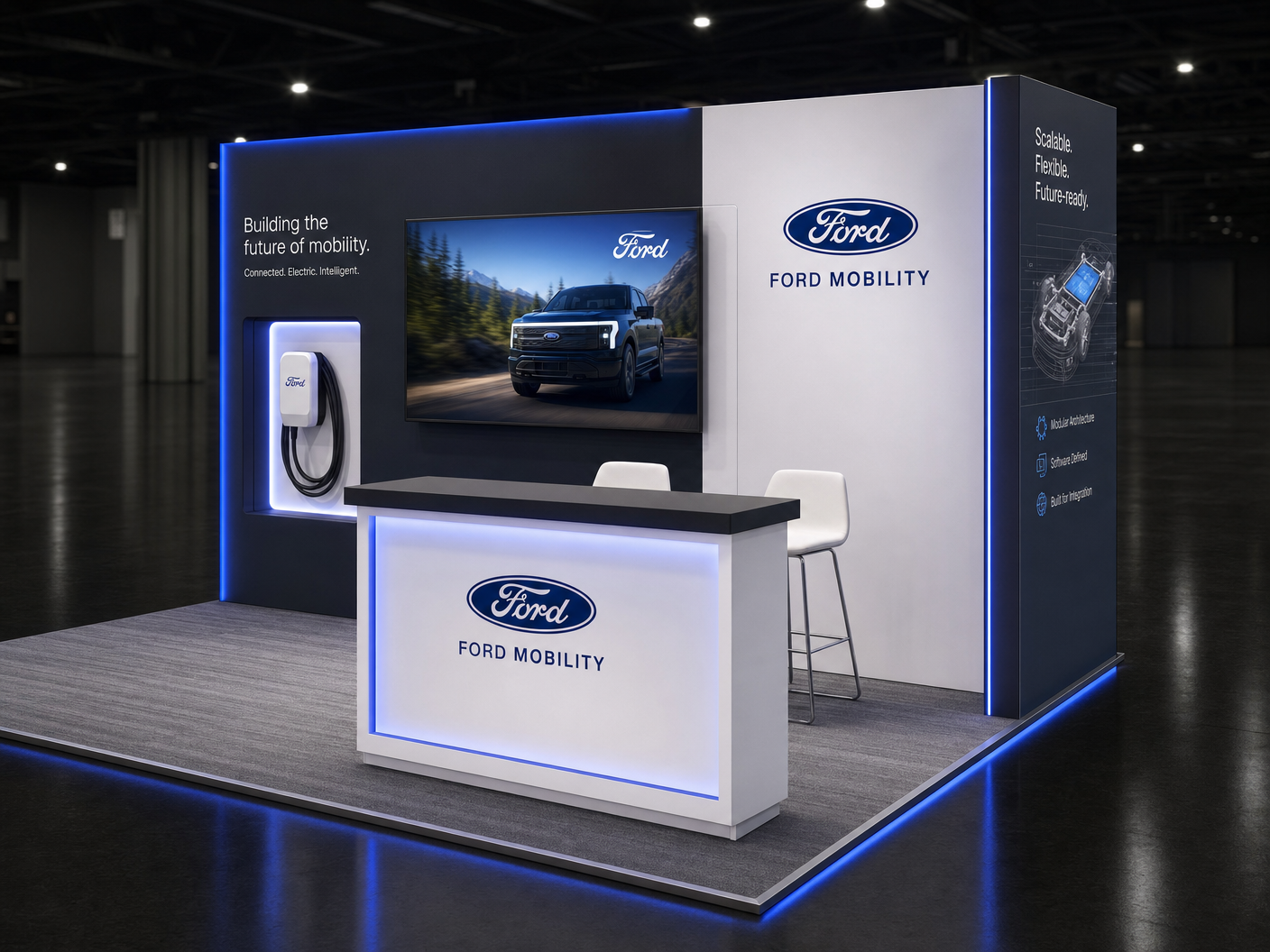 10 x 10 Miami Beach Convention Exhibit Rental 42