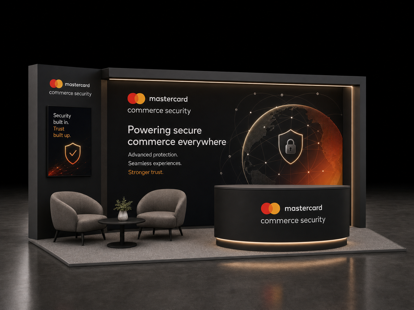 10 x 20 Miami Trade Show Exhibit Rental 53