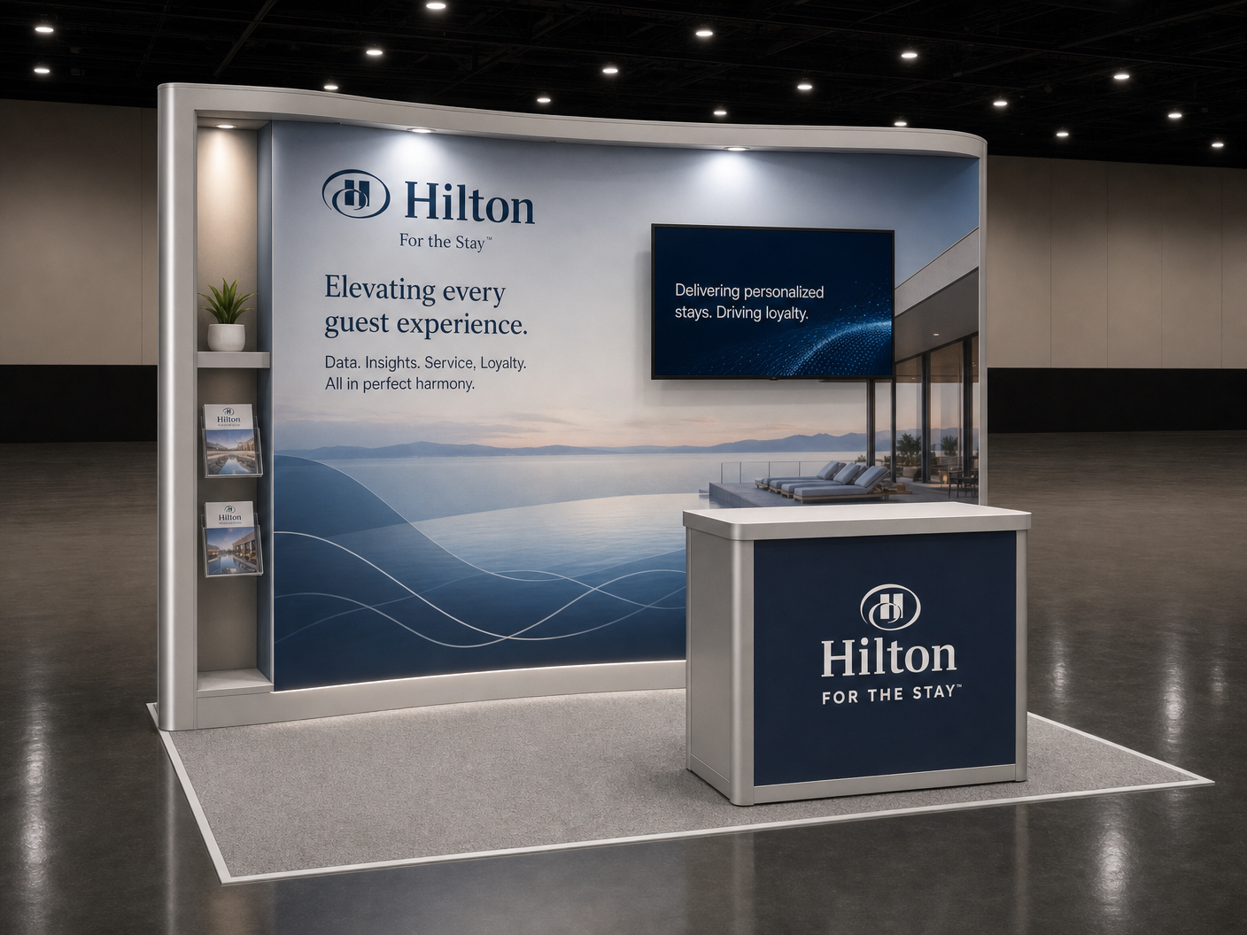 10 x 10 Miami Beach Convention Exhibit Rental 30