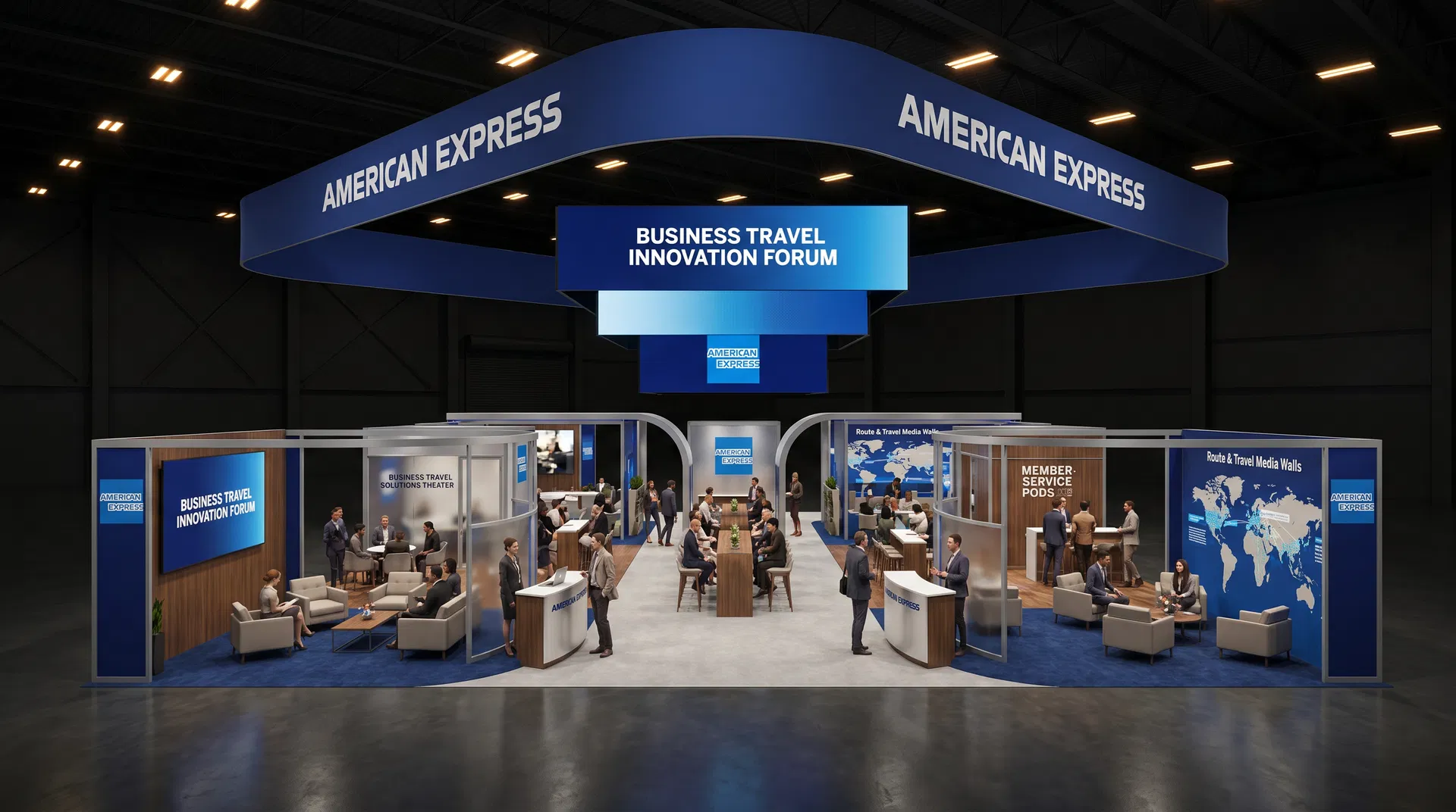 60 x 60 Orlando Expo Booth Rental Rental 22