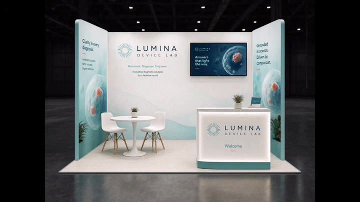 10 x 10 Miami Beach Convention Exhibit Rental 18