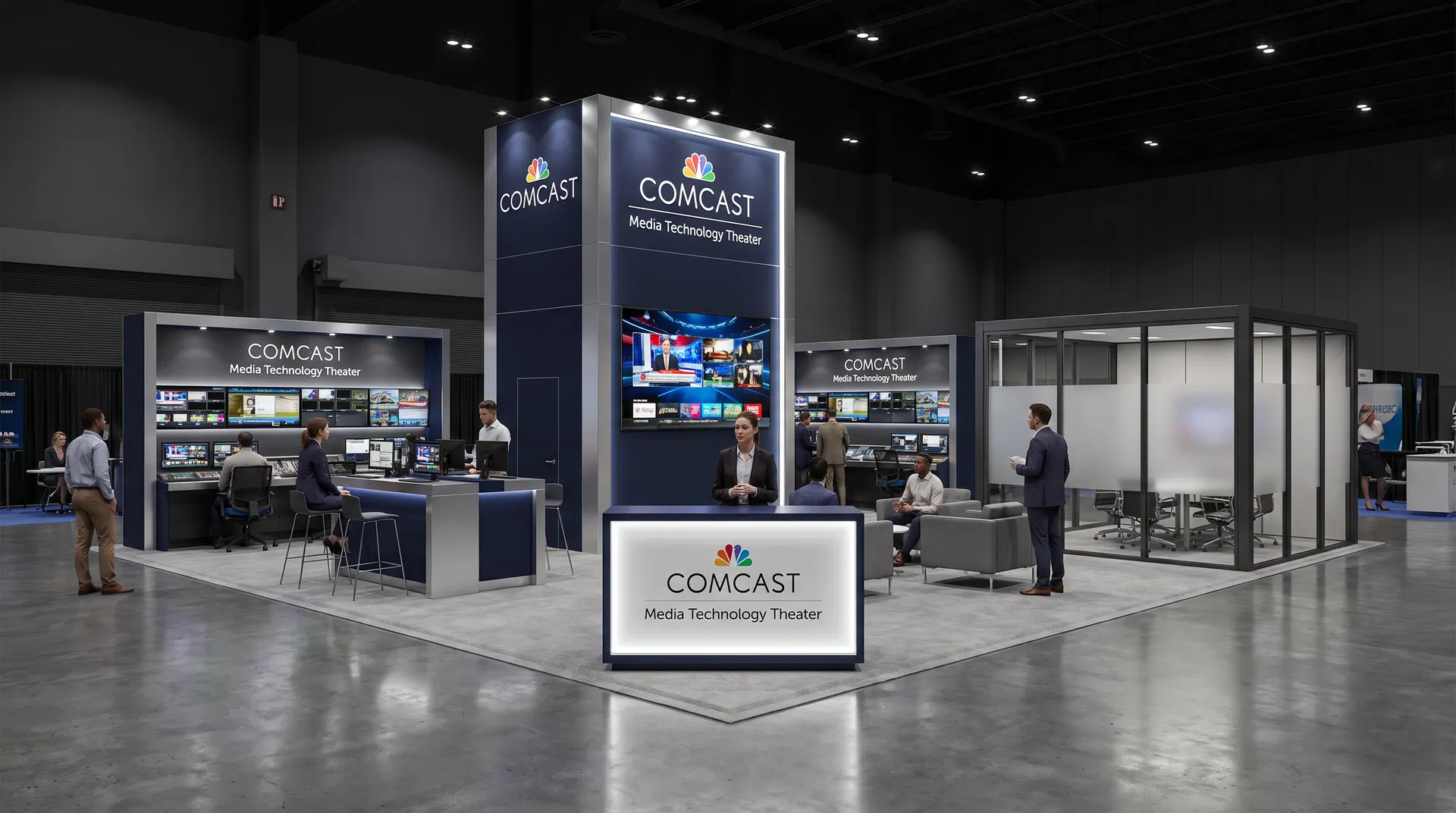 40 x 40 FIME Miami Exhibit Rental Rental 20
