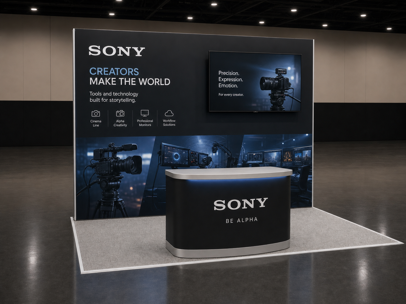 10 x 10 Miami Trade Show Exhibit Rental 32
