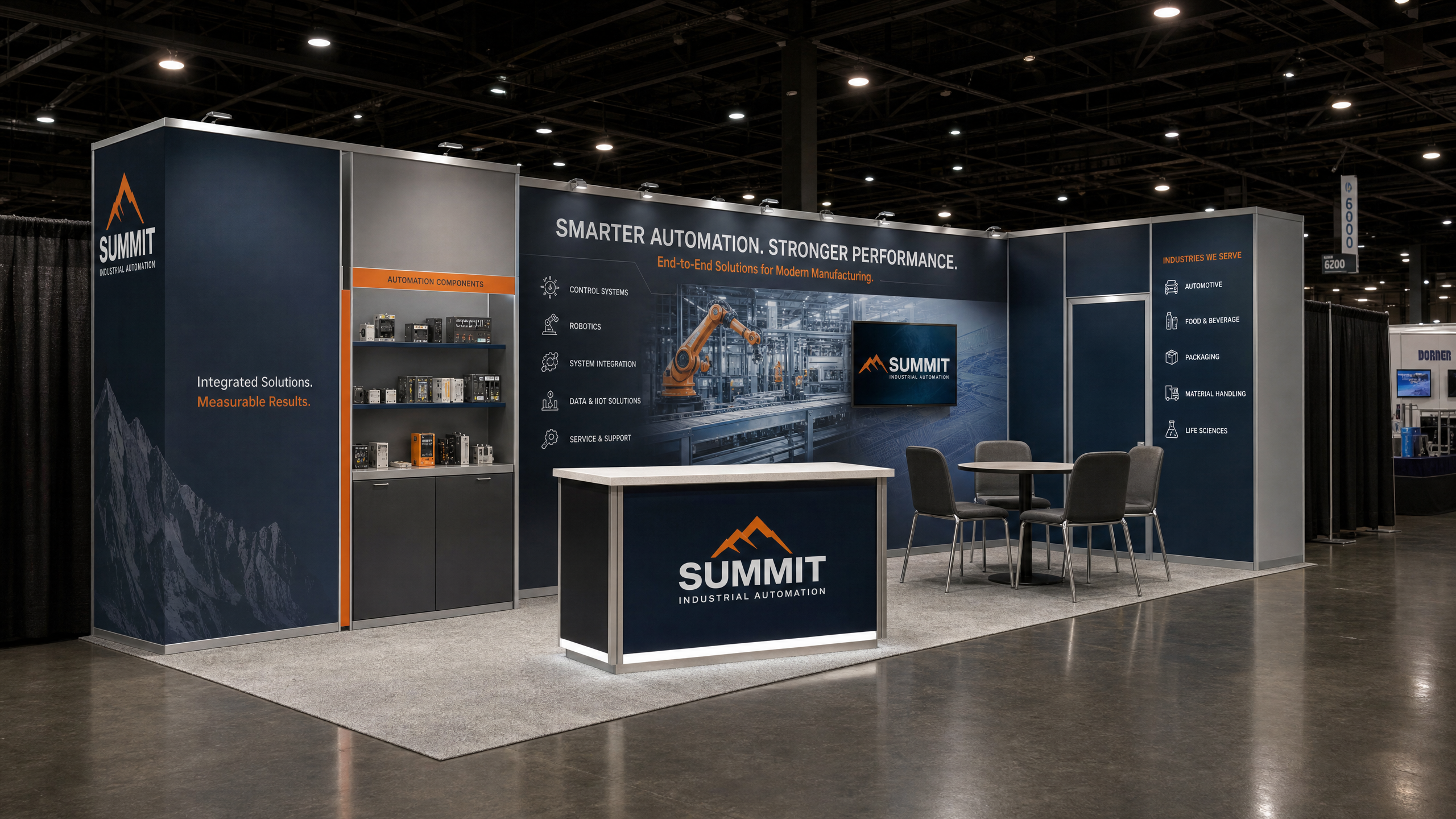 10 x 20 Miami Trade Show Exhibit Rental 17