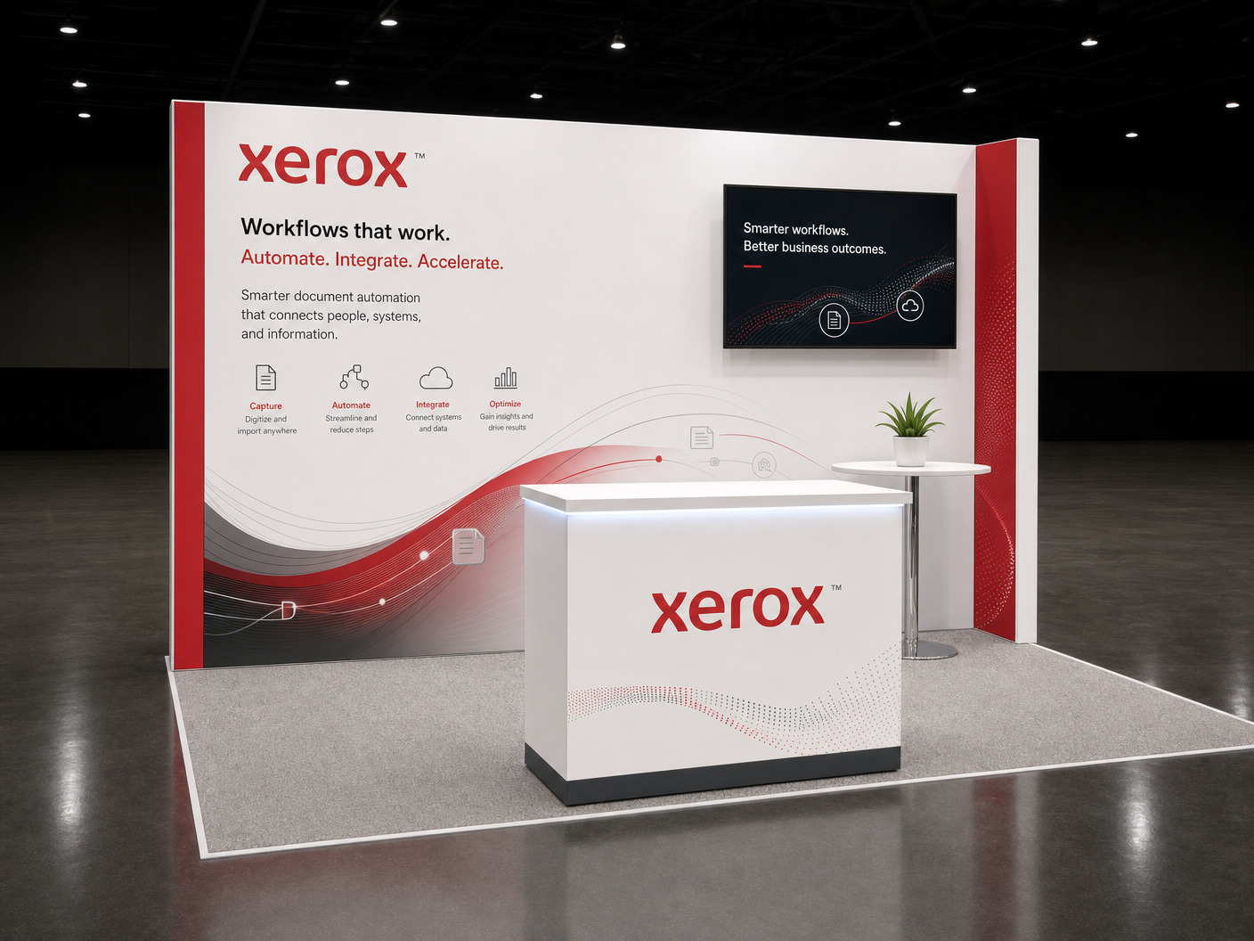 10 x 10 Fort Lauderdale Trade Show Exhibit Rental 33
