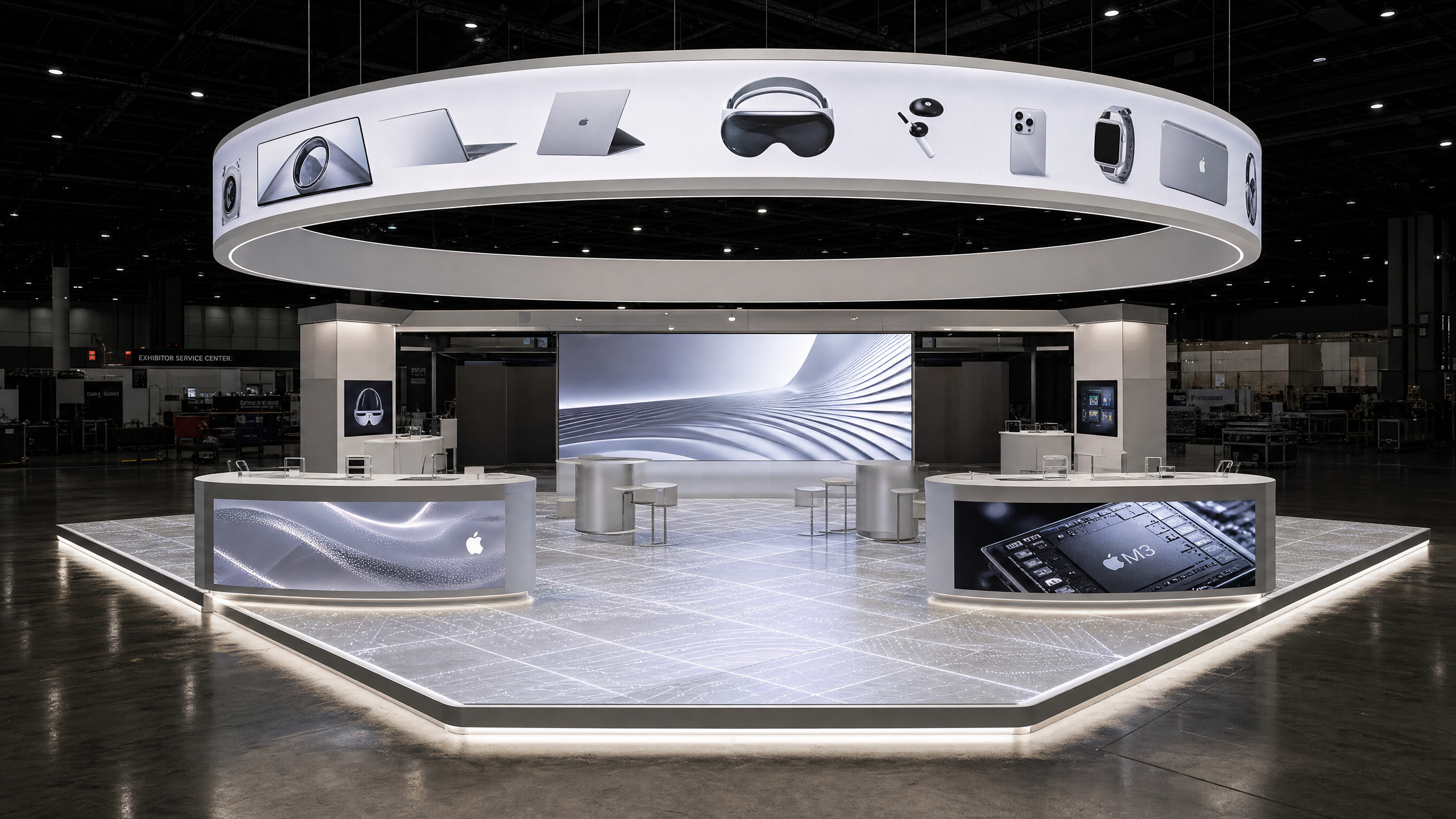 20 x 40 FIME Miami Exhibit Rental Rental 05