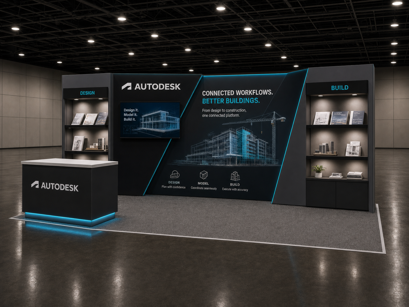 10 x 20 Orange County Convention Exhibit Rental 35