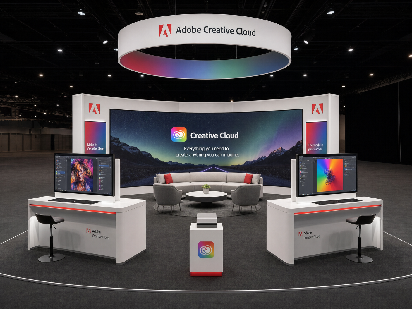 20 x 20 Miami Beach Convention Exhibit Rental 36