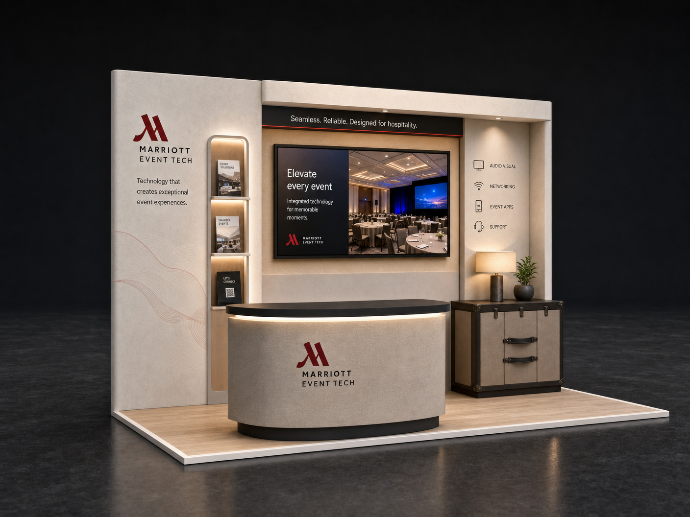 10 x 10 Orlando Expo Booth Rental Rental 64