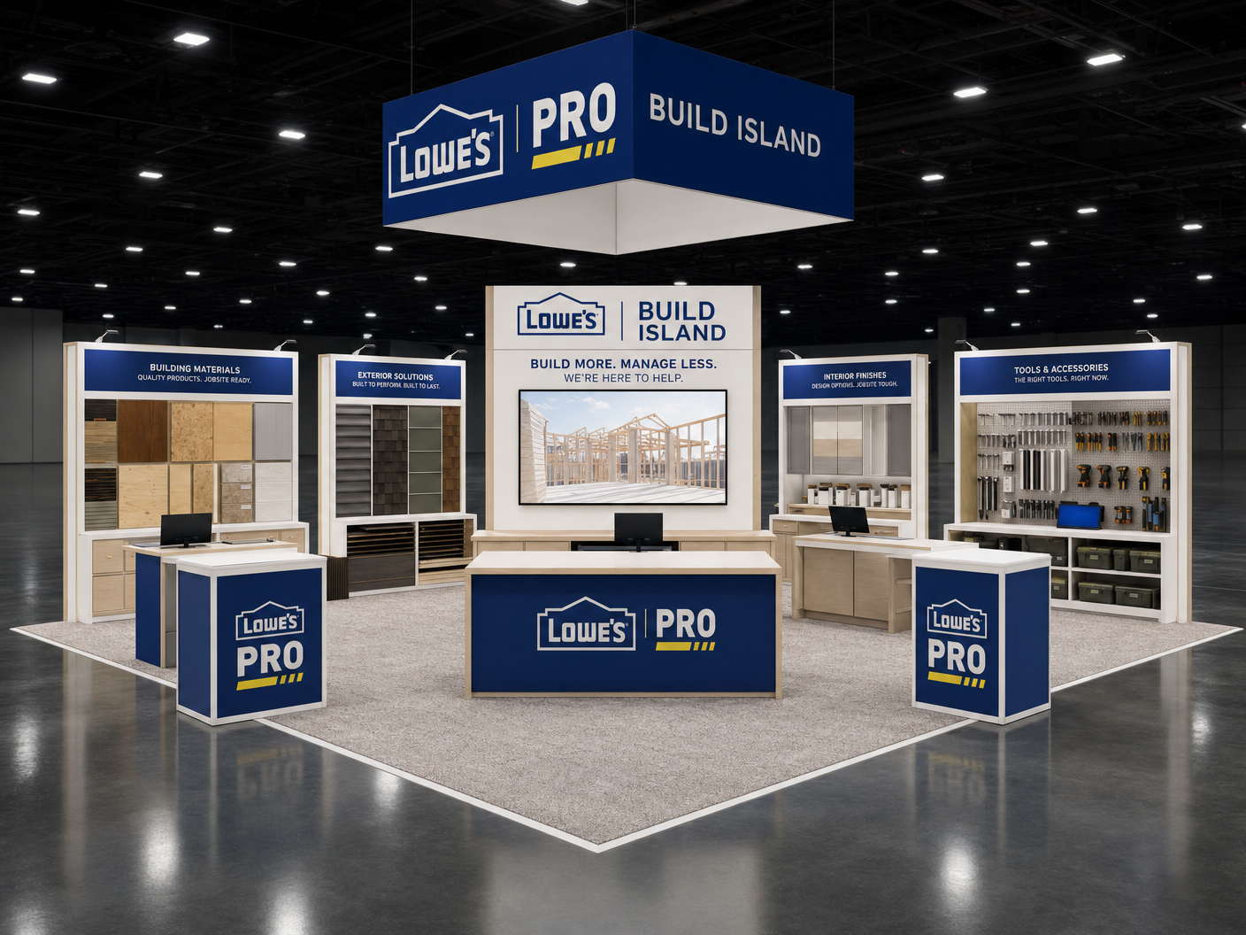 20 x 20 Fort Lauderdale Trade Show Exhibit Rental 39