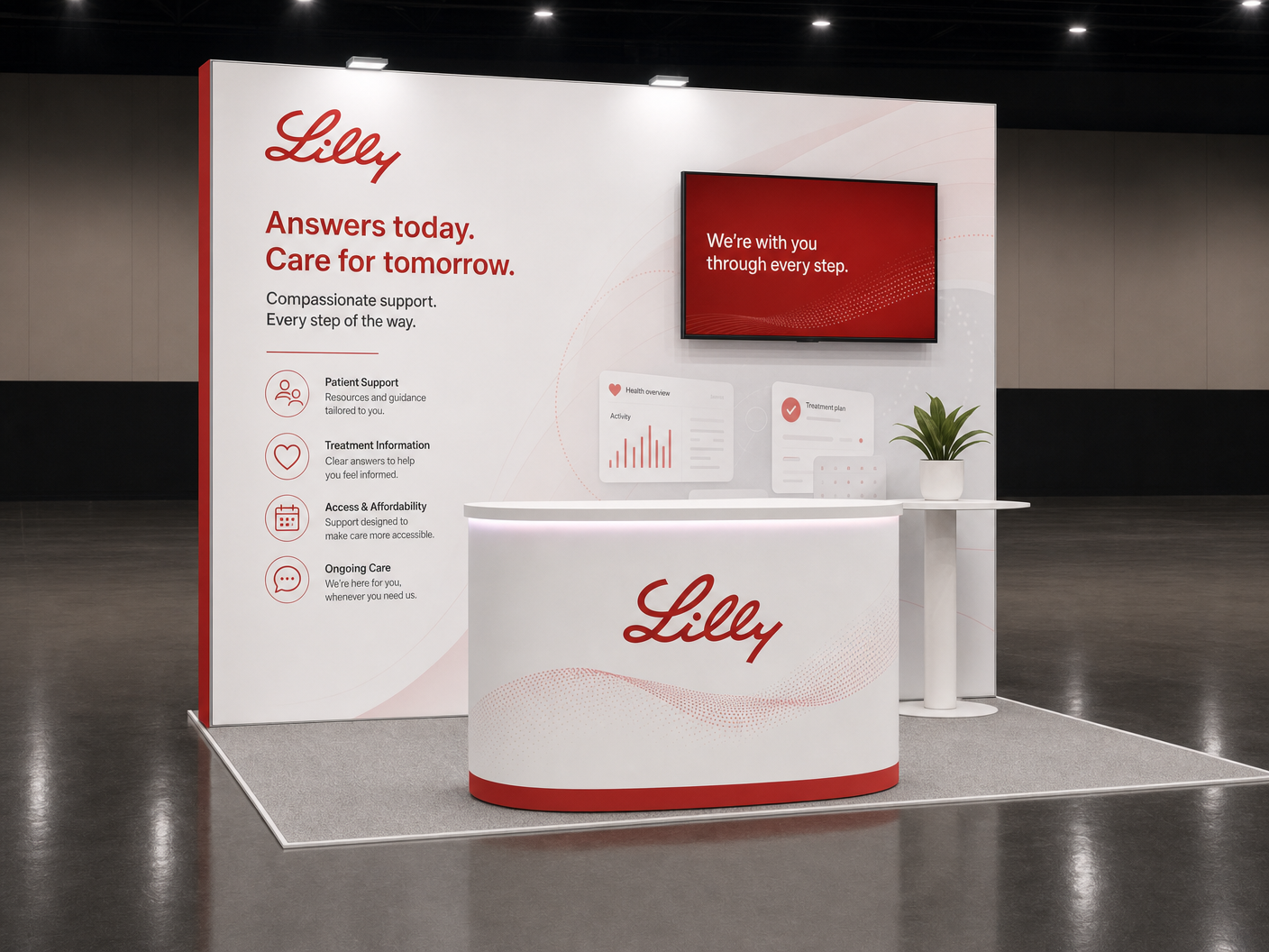 10 x 10 Orlando Trade Show Exhibit Rental 37