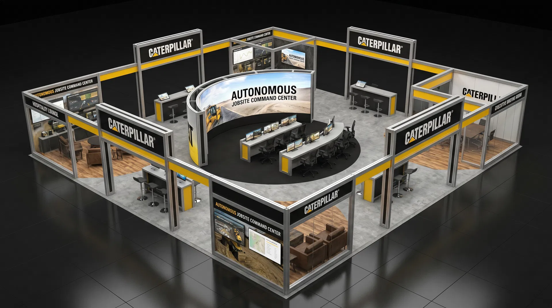 60 x 60 WHX Miami Exhibit Rental Rental 13
