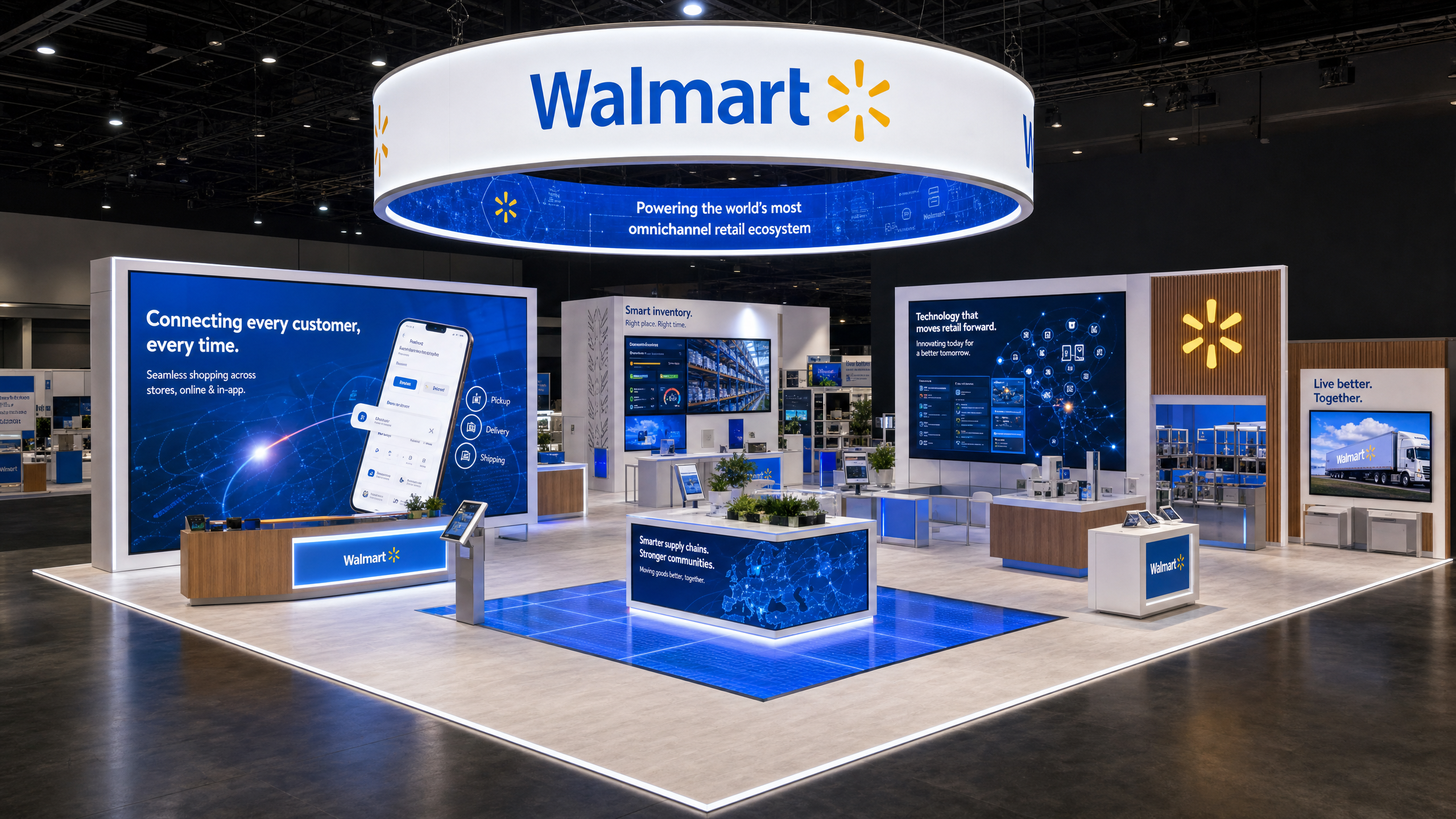 20 x 40 Fort Lauderdale Trade Show Exhibit Rental 09
