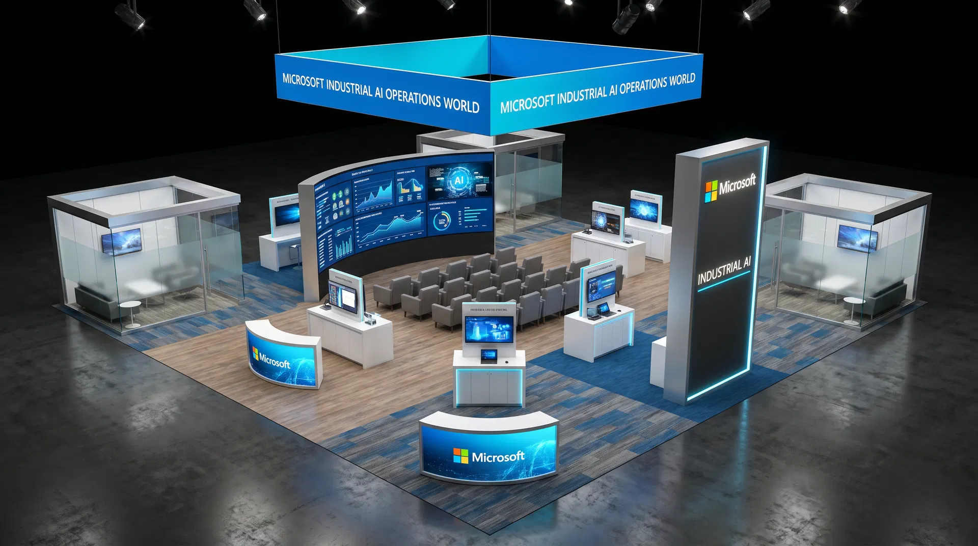 60 x 60 Fort Lauderdale Convention Exhibit Rental 04
